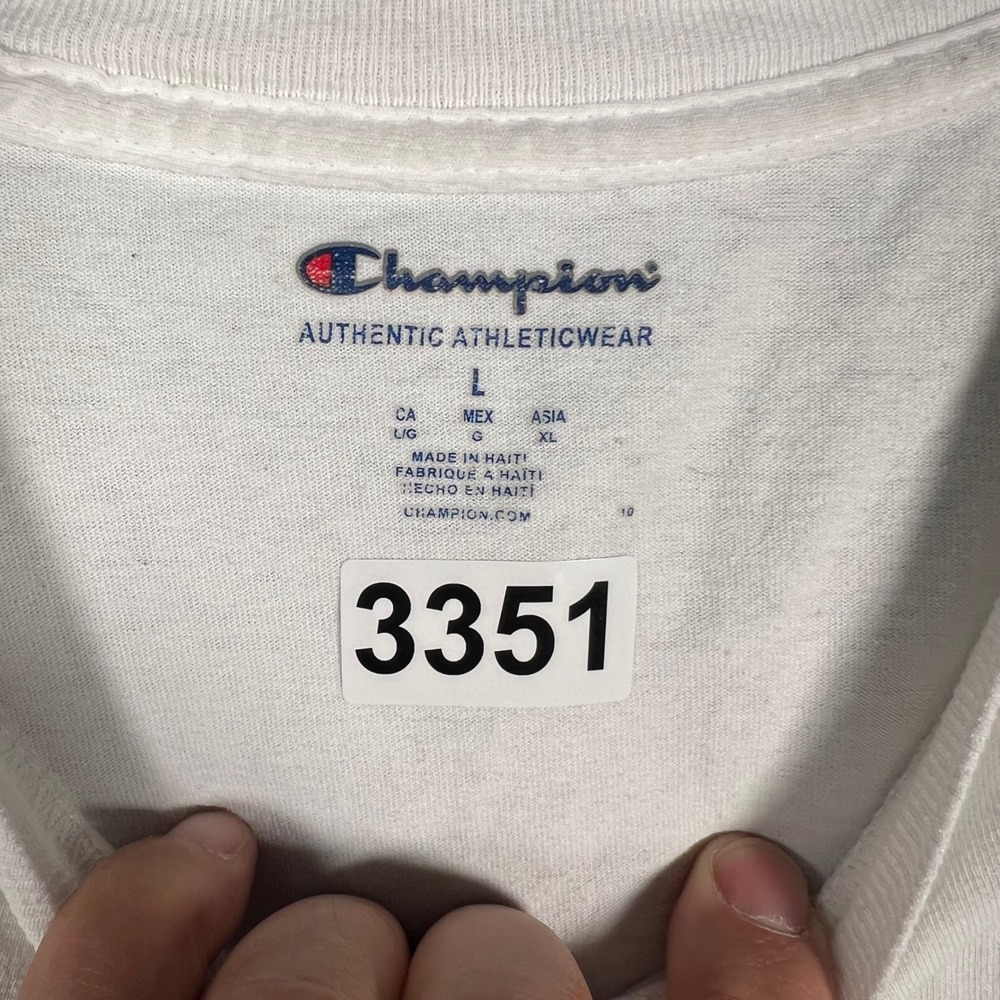 Champion Mens Malibu California‎ Ronald McDonald Surfing Graphic T-Shirt White L - Picture 2 of 6